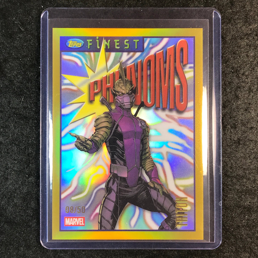 2026 Topps Finest Fantastic Four TRITON Tribute to Finest '96 Gold 8/50 #92