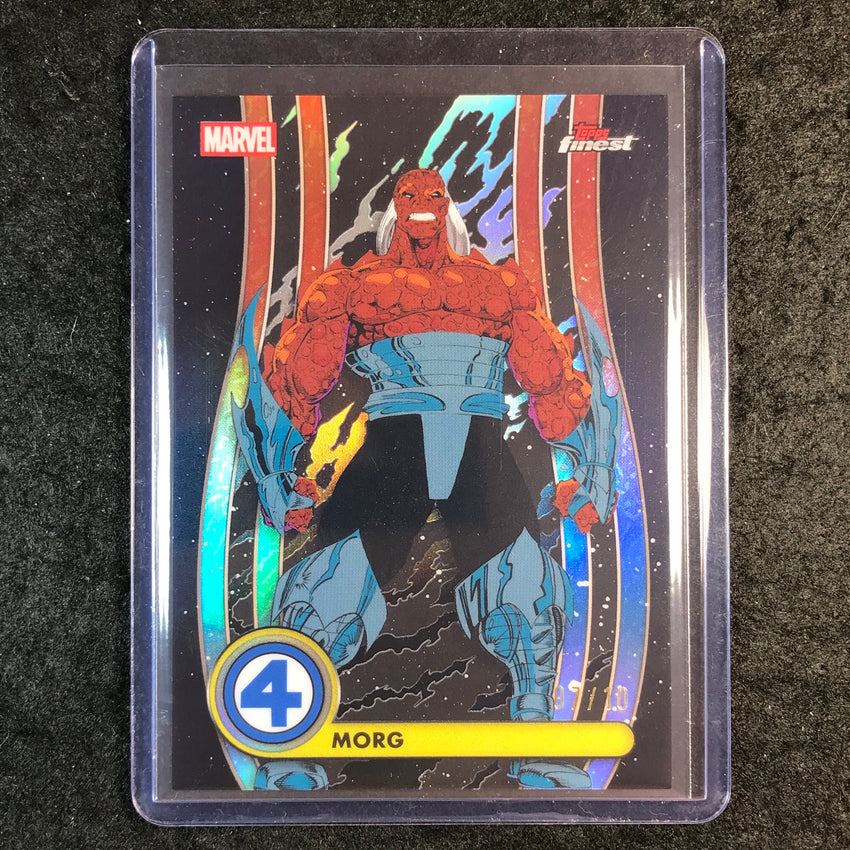 2026 Topps Finest Fantastic Four MORG Common Base Black 7/10 #32