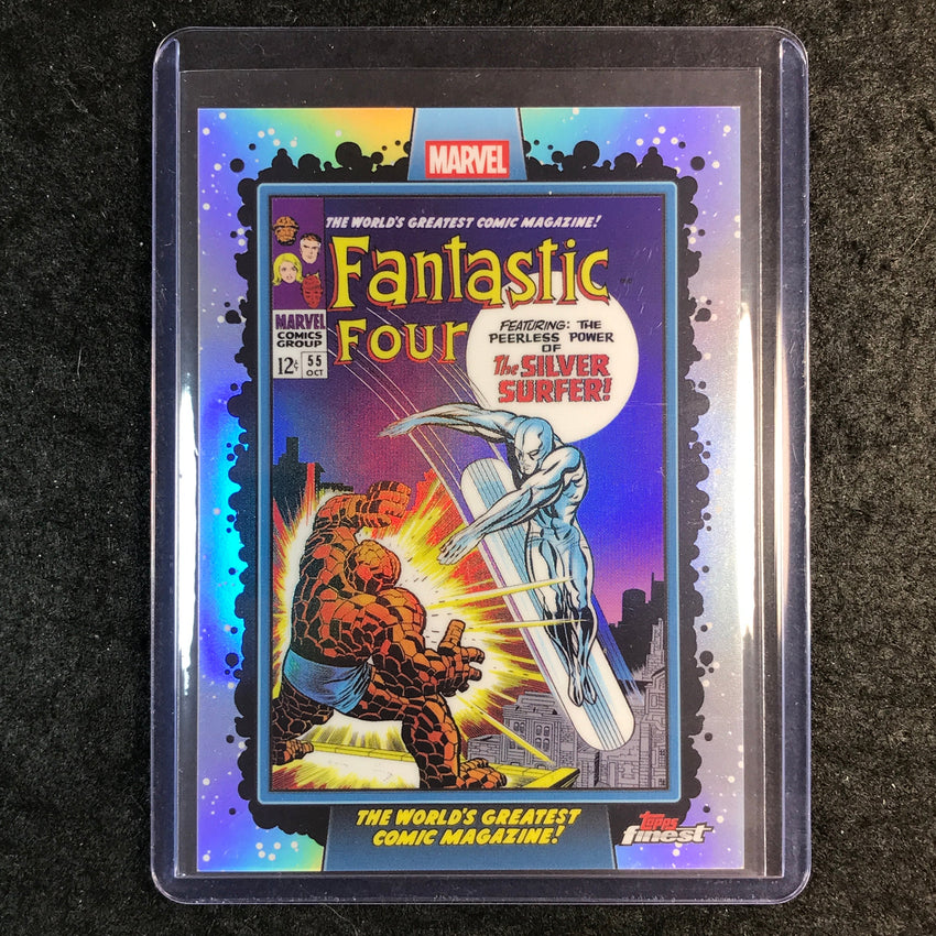 2026 Topps Finest FANTASTIC FOUR #55 World's Greatest Comic Magazine SP #9