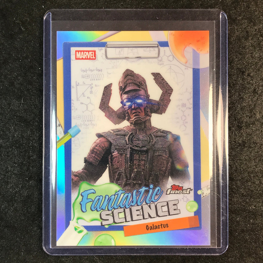 2026 Topps Finest Fantastic Four GALACTUS Fantastic Science SP #5
