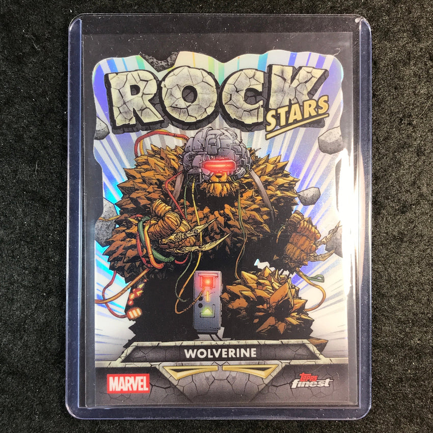 2026 Topps Finest Fantastic Four WOLVERINE Rock Stars SSP #8