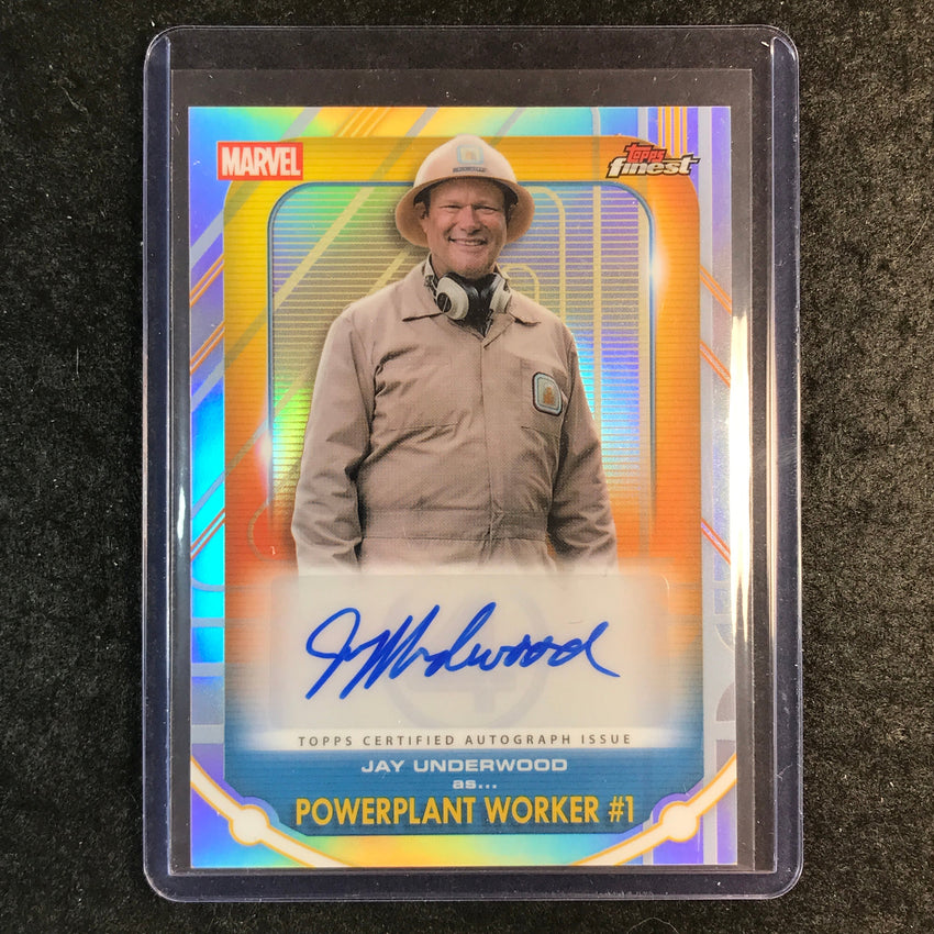 2026 Topps Finest Fantastic Four JAY UNDERWOOD WORKER #1 Finest Auto #FA-JU