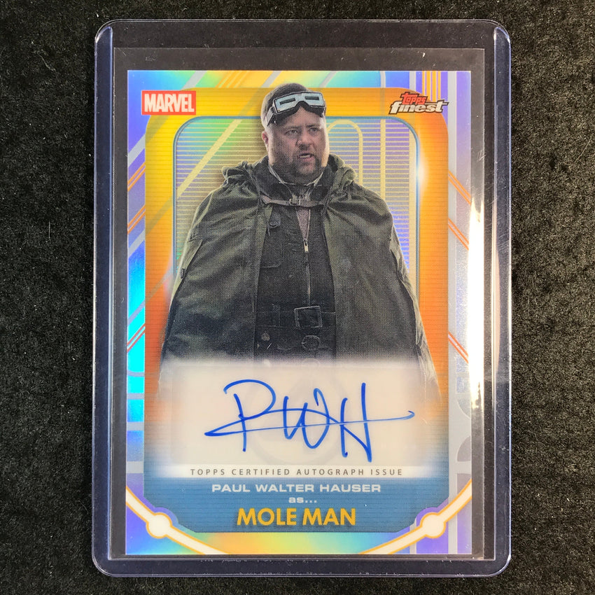 2026 Topps Finest Fantastic Four PAUL WALTER HAUSER MOLE MAN Finest Auto #FA-PH