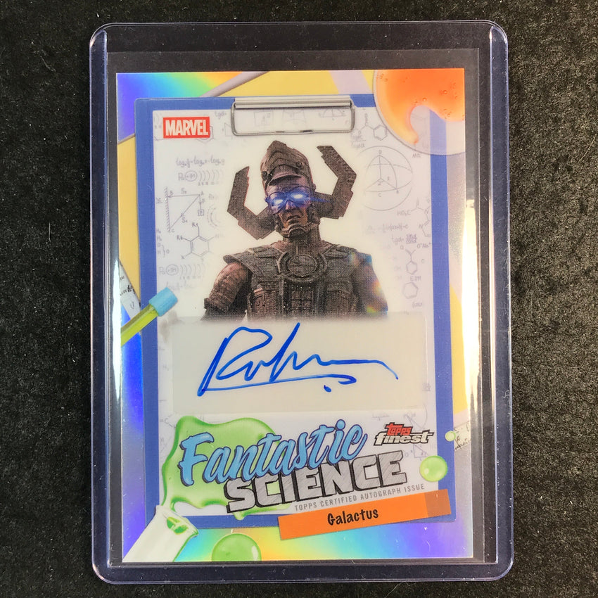 2026 Topps Finest Fantastic Four RALPH INESON GALACTUS Fantastic Science Auto #5