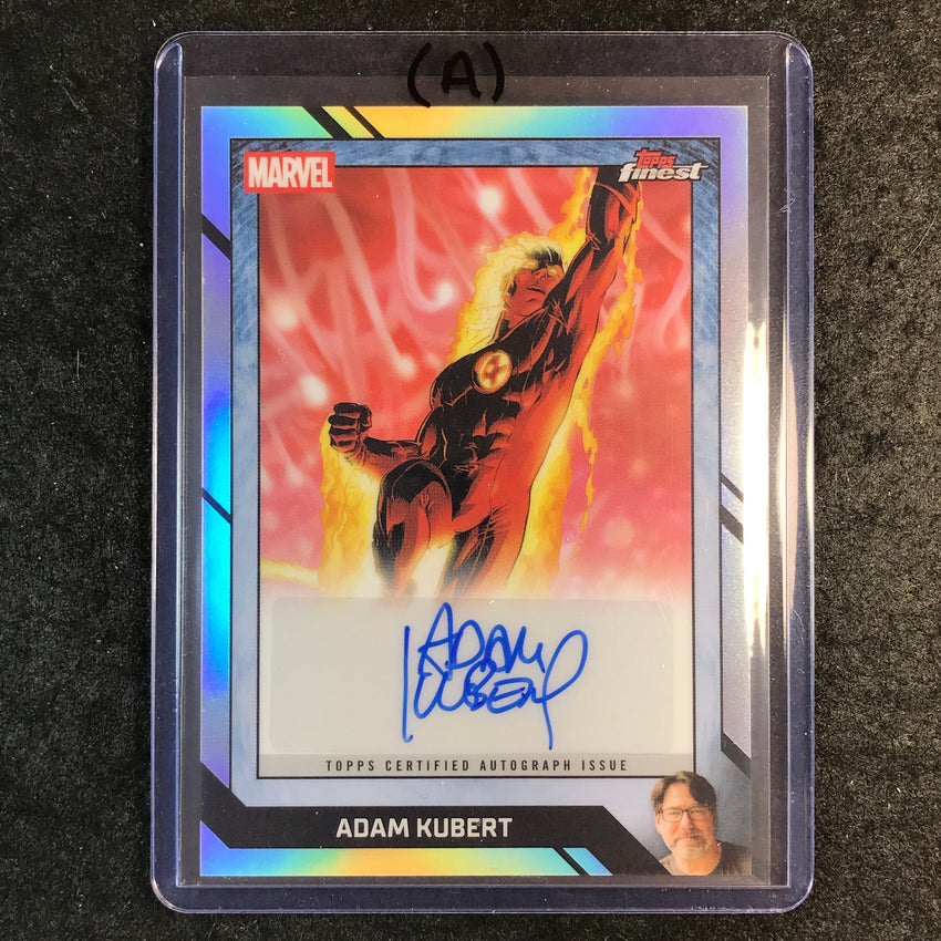 2026 Topps Finest Fantastic Four ADAM KUBERT Comic Book Artist Auto #AK (A)