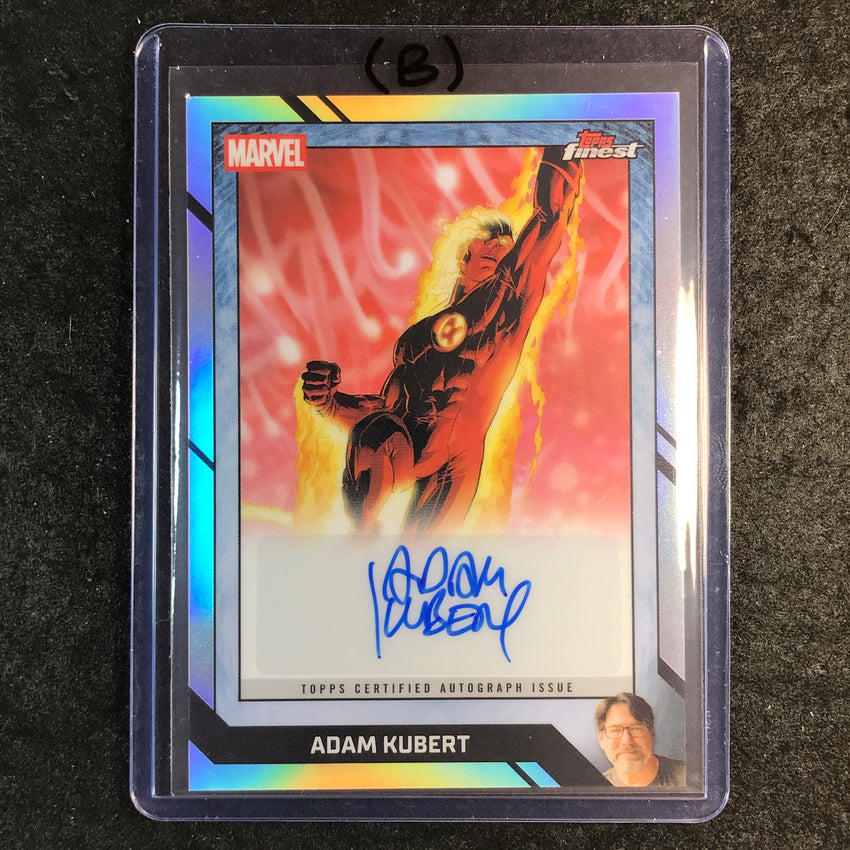 2026 Topps Finest Fantastic Four ADAM KUBERT Comic Book Artist Auto #AK (B)
