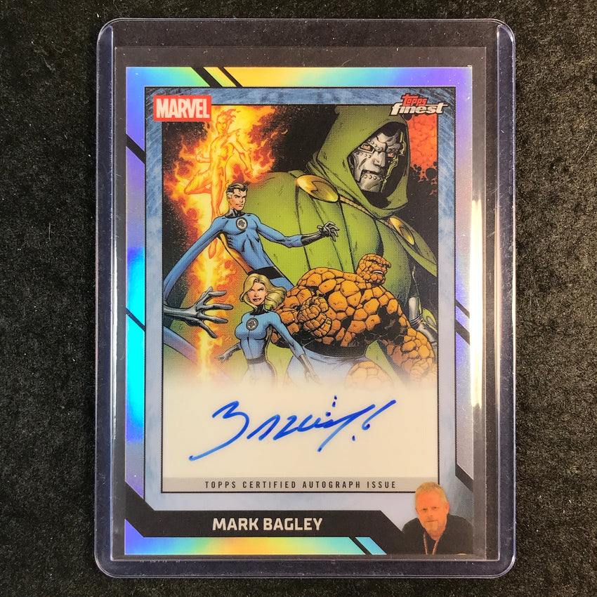 2026 Topps Finest Fantastic Four MARK BAGLEY Marvel Comic Book Artist Auto #MY