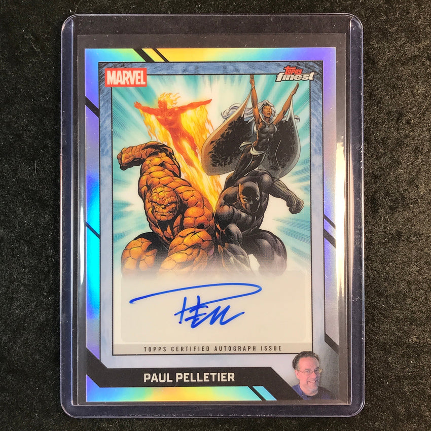 2026 Topps Finest Fantastic Four PAUL PELLETIER Comic Book Artist Auto #PP
