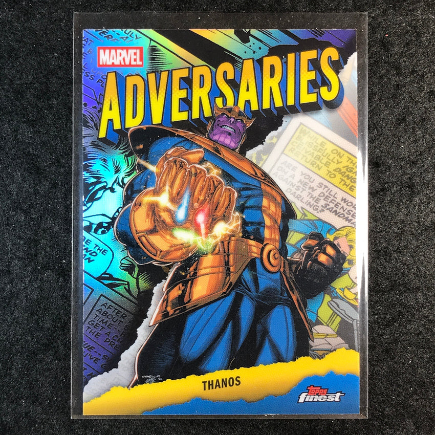 2026 Topps Finest Fantastic Four THANOS Adversaries #AD-18