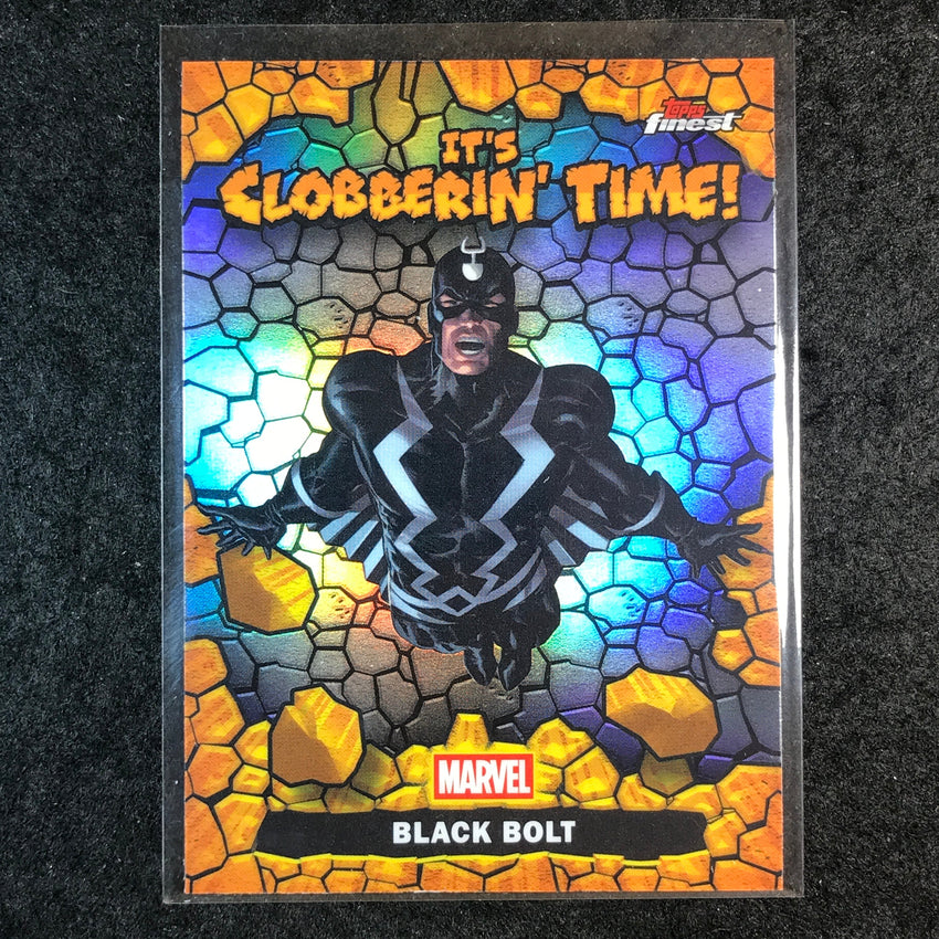 2026 Topps Finest Fantastic Four BLACK BOLT Clobberin' Time #CT-1