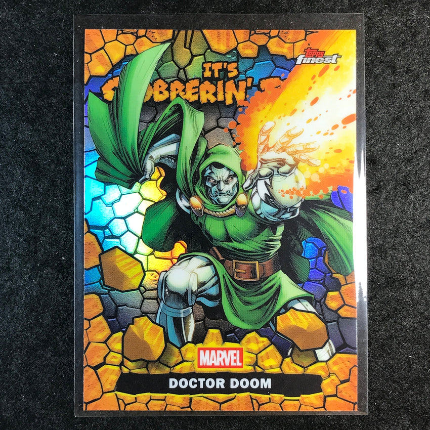 2026 Topps Finest Fantastic Four DOCTOR DOOM Clobberin' Time #CT-5