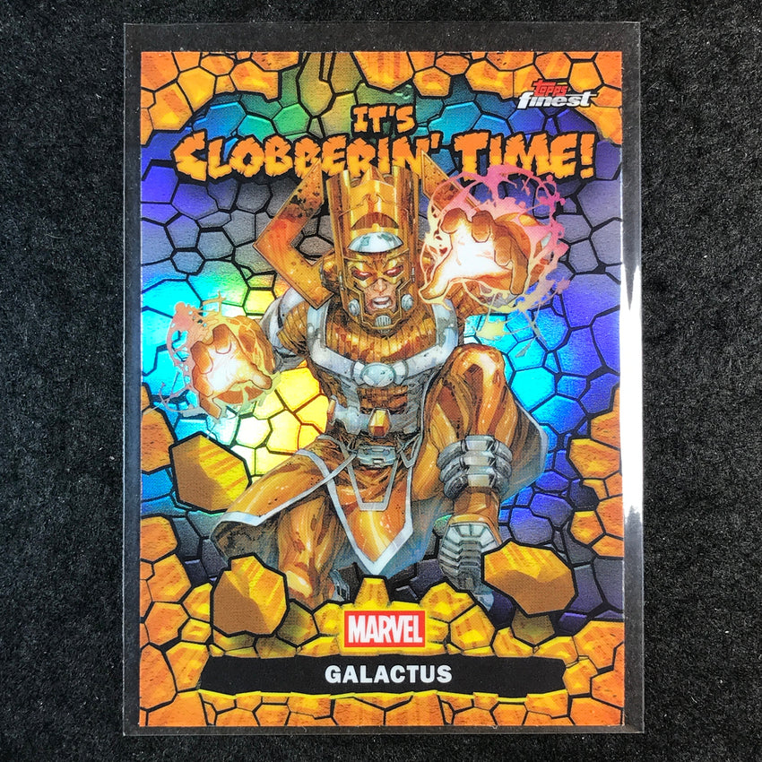 2026 Topps Finest Fantastic Four GALACTUS Clobberin' Time #CT-6