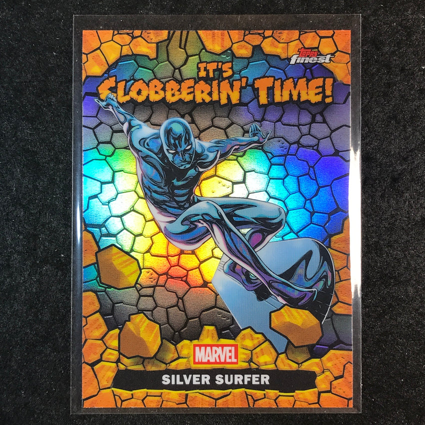 2026 Topps Finest Fantastic Four SILVER SURFER Clobberin' Time #CT-18