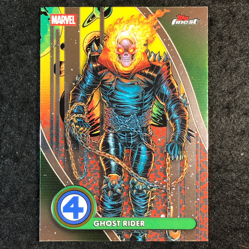 2026 Topps Finest Fantastic Four GHOST RIDER Rare Base #91
