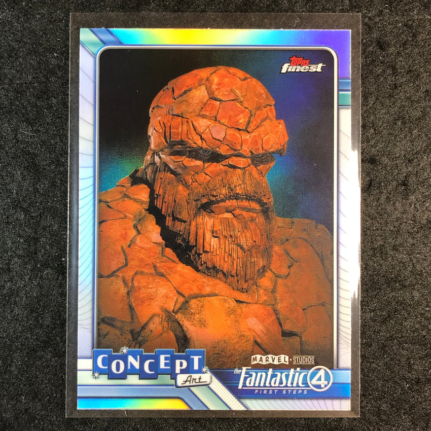 2026 Topps Finest Fantastic Four THE THING Concept Art #CA-9