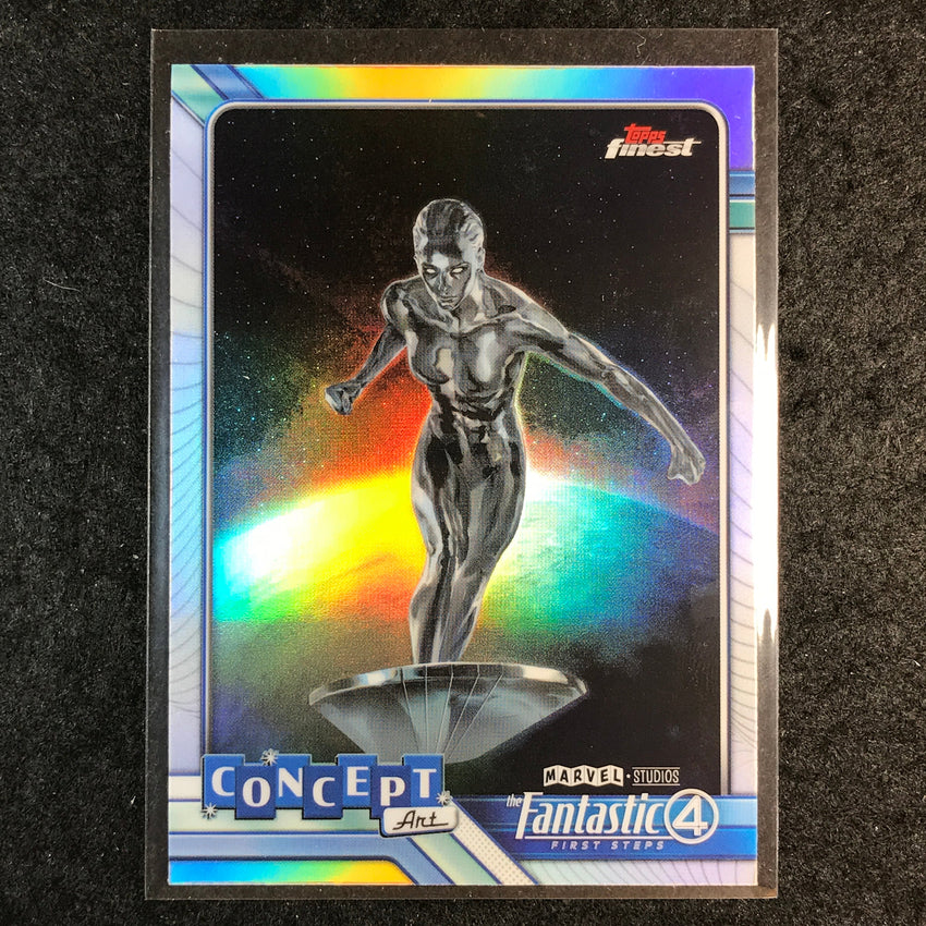 2026 Topps Finest Fantastic Four SILVER SURFER Concept Art #CA-13