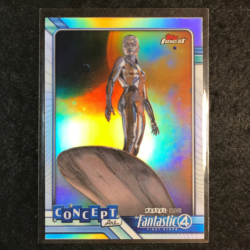 2026 Topps Finest Fantastic Four SILVER SURFER Concept Art #CA-14