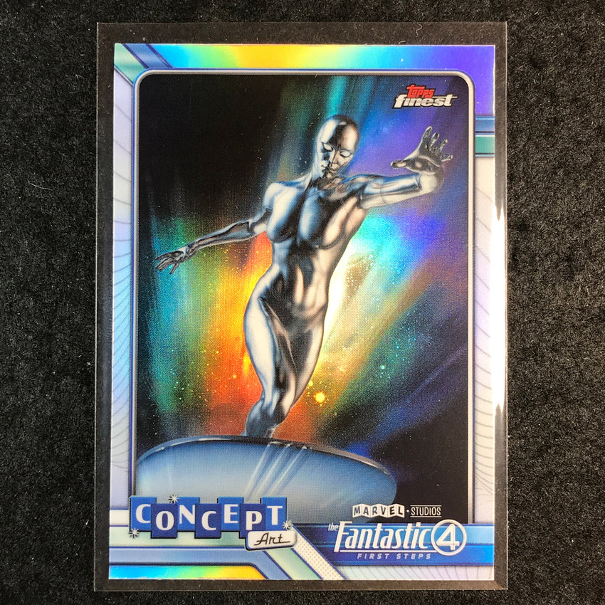 2026 Topps Finest Fantastic Four SILVER SURFER Concept Art #CA-15