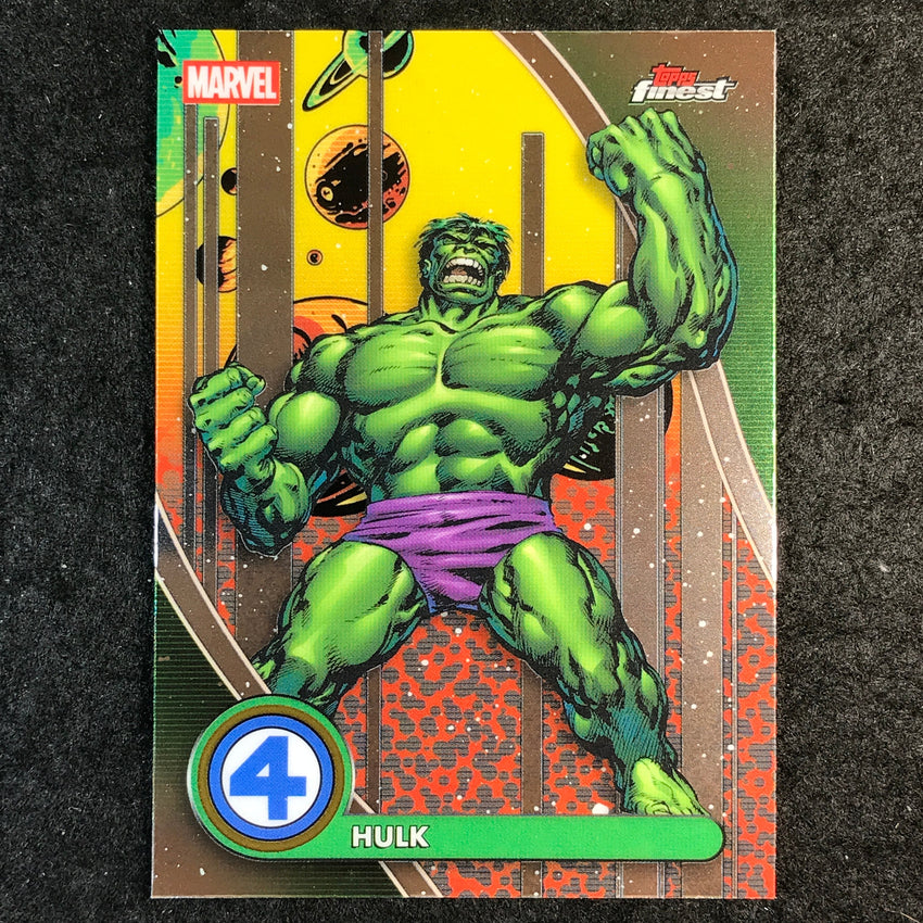 2026 Topps Finest Fantastic Four HULK Rare Base #92
