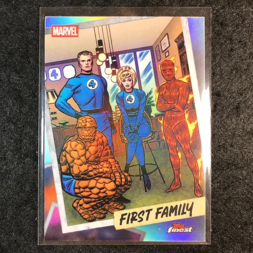 2026 Topps Finest Fantastic Four FANTASTIC FOUR First Family #FF-1