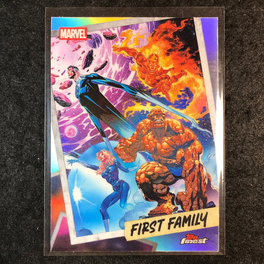 2026 Topps Finest Fantastic Four FANTASTIC FOUR First Family #FF-2