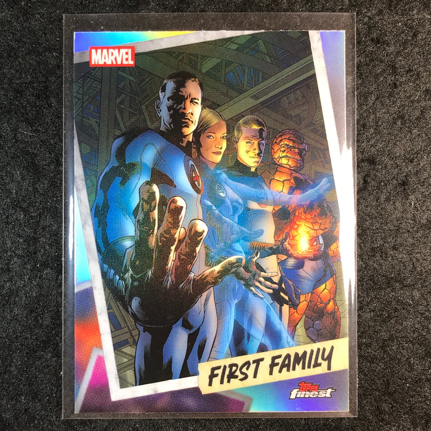 2026 Topps Finest Fantastic Four FANTASTIC FOUR First Family #FF-3