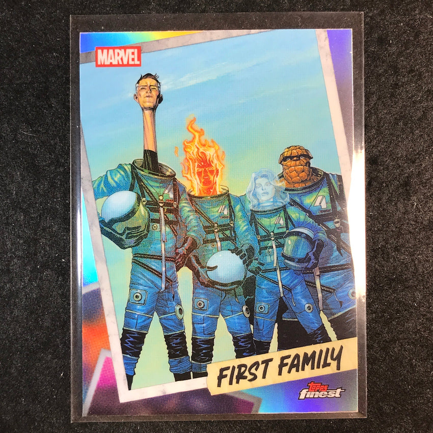 2026 Topps Finest Fantastic Four FANTASTIC FOUR First Family #FF-4