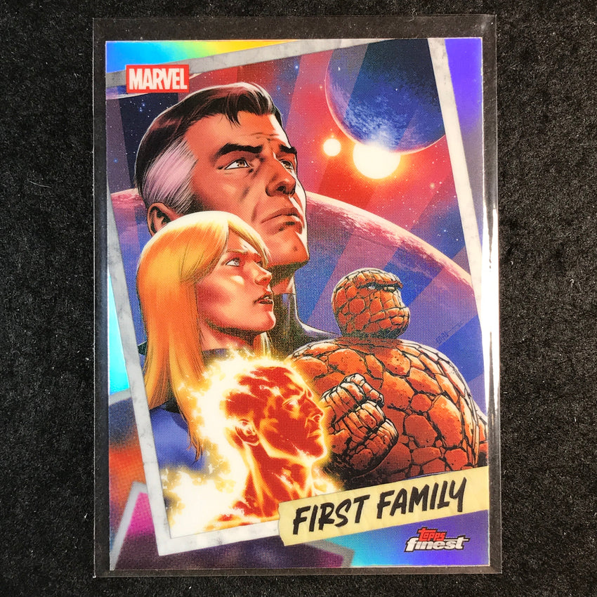 2026 Topps Finest Fantastic Four FANTASTIC FOUR First Family #FF-5