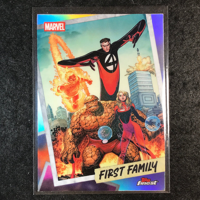 2026 Topps Finest Fantastic Four FANTASTIC FOUR First Family #FF-6