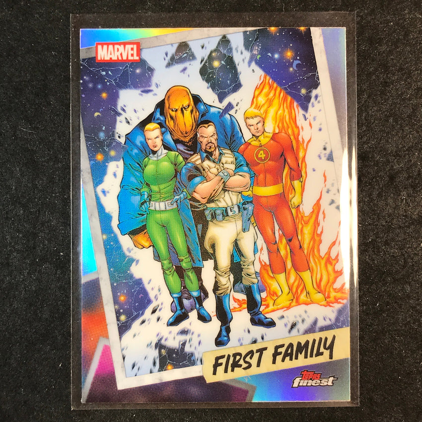 2026 Topps Finest Fantastic Four FANTASTIC FOUR First Family #FF-7