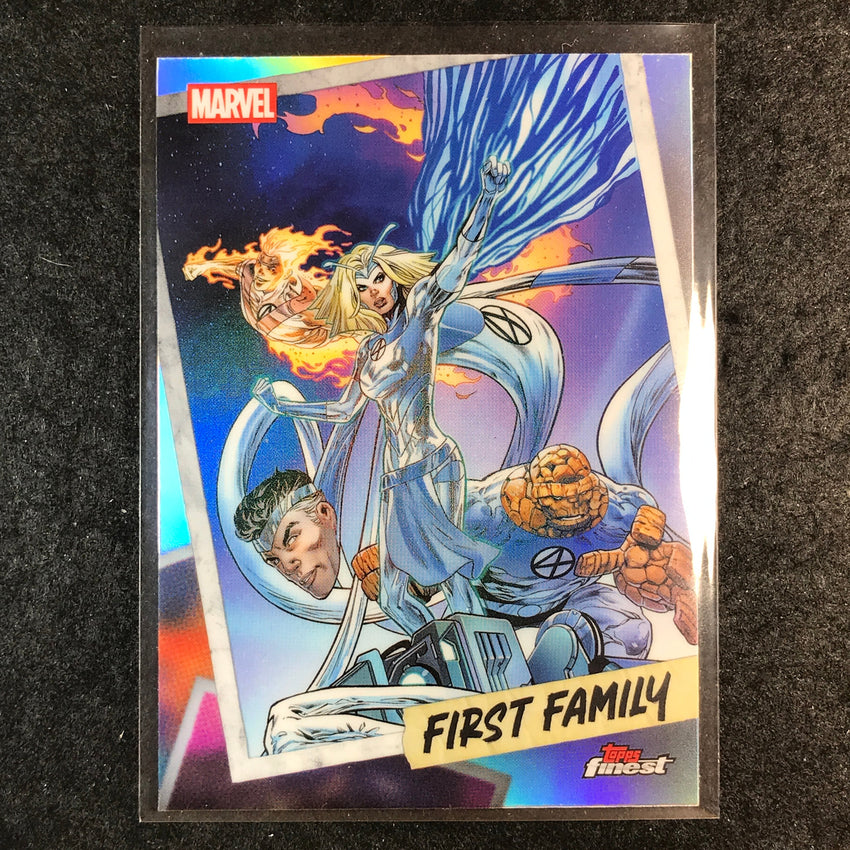 2026 Topps Finest Fantastic Four FANTASTIC FOUR First Family #FF-8