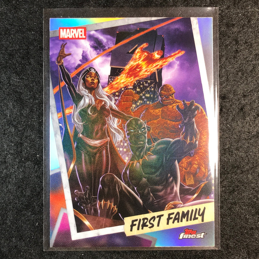 2026 Topps Finest Fantastic Four FANTASTIC FOUR First Family #FF-9