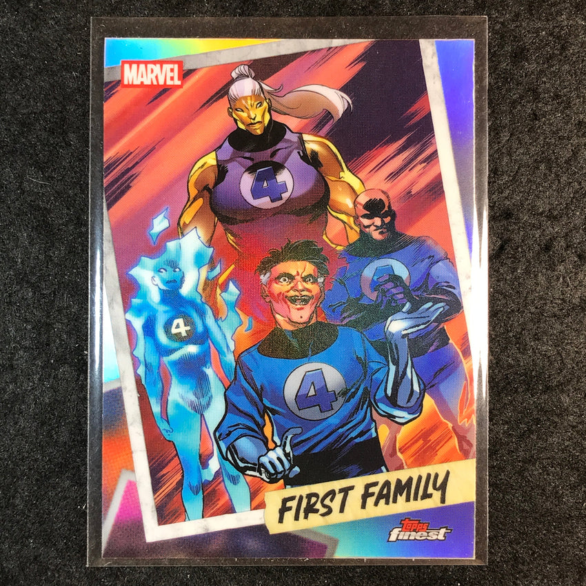 2026 Topps Finest Fantastic Four MAD THINKER'S FANTASTIC FOUR First Family #15