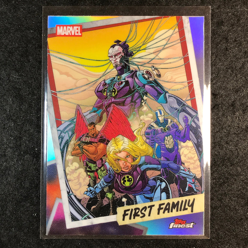2026 Topps Finest Fantastic Four ULTIMATE FUTURE FOUNDATION First Family #FF-19