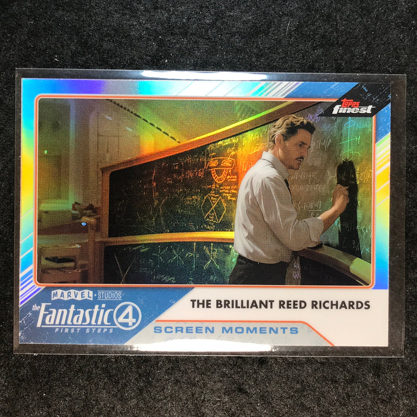 2026 Topps Finest Fantastic Four BRILLIANT REED RICHARDS Screen Moments #SM-2