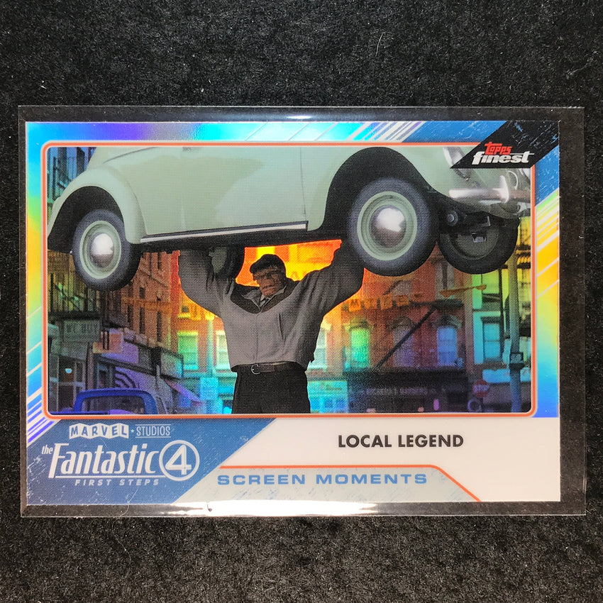 2026 Topps Finest Fantastic Four LOCAL LEGEND Screen Moments #SM-6