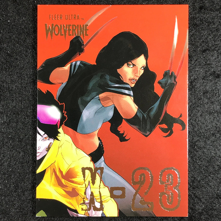 2023 Fleer Ultra Wolverine X-23 Insert Base #6