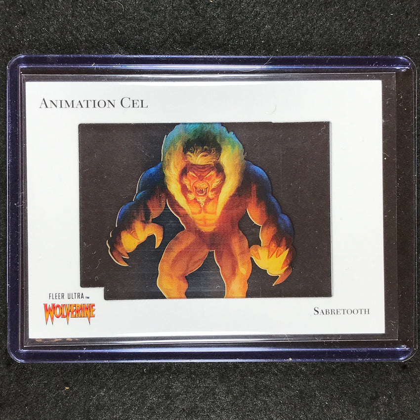 2023 Fleer Ultra Wolverine SABRETOOTH Animation Cel #4