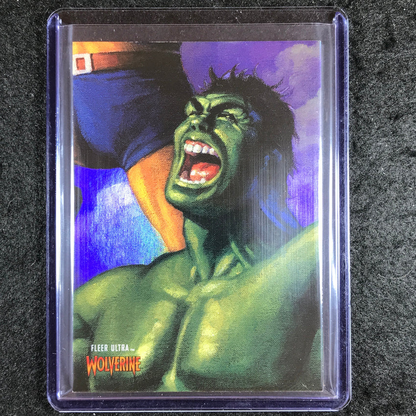 2023 Fleer Ultra Wolverine INCREDIBLE HULK #181 - MIDDLE ROW, MIDDLE 3x3s #5