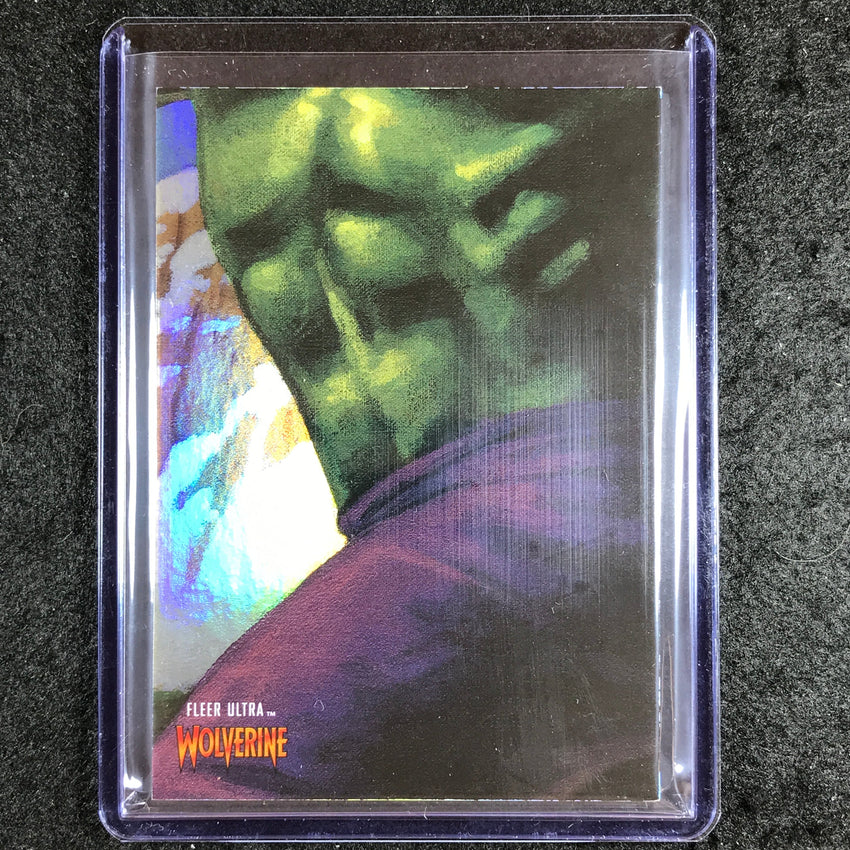 2023 Fleer Ultra Wolverine INCREDIBLE HULK #181 - BOTTOM ROW, MIDDLE 3x3s #8