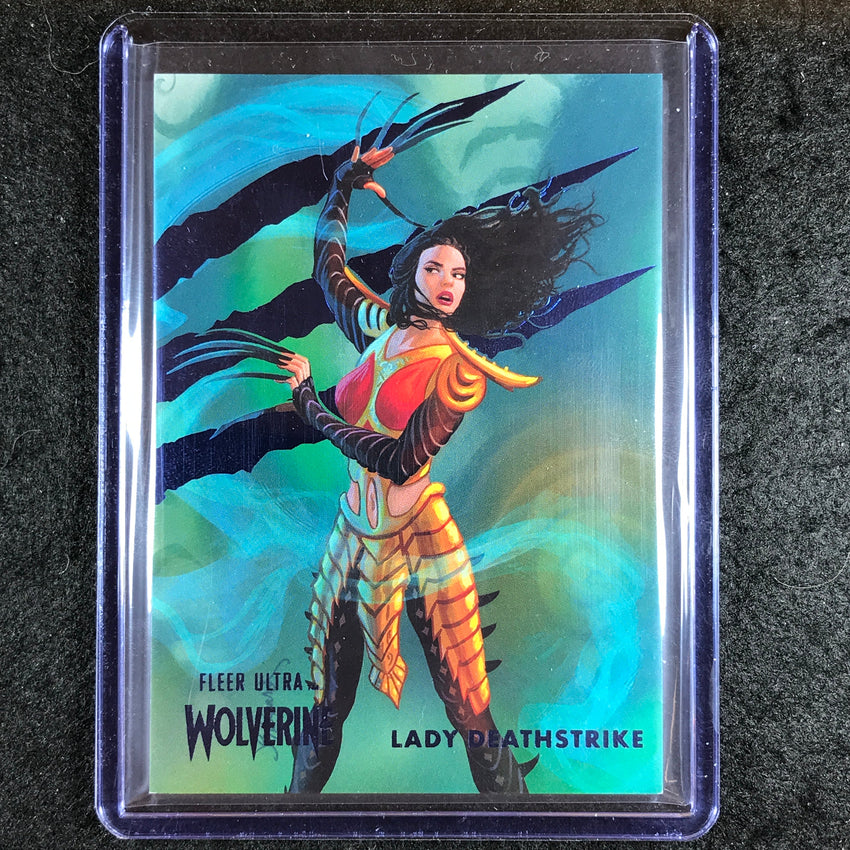 2023 Fleer Ultra Wolverine LADY DEATHSTRIKE Base Blue Foil 101/181 #3