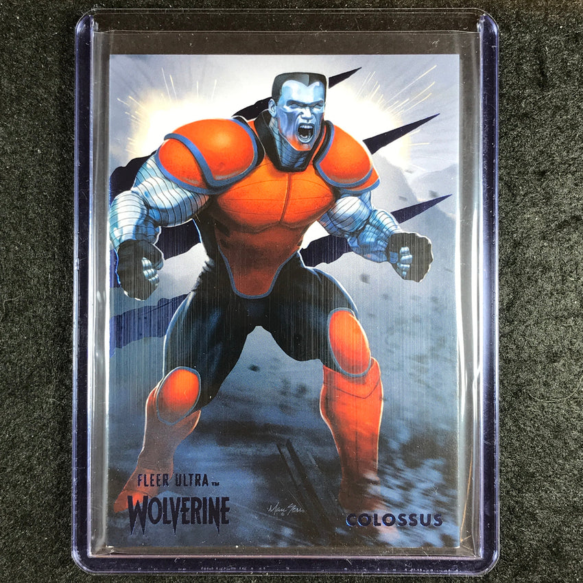 2023 Fleer Ultra Wolverine COLOSSUS Base Blue Foil 31/181 #29
