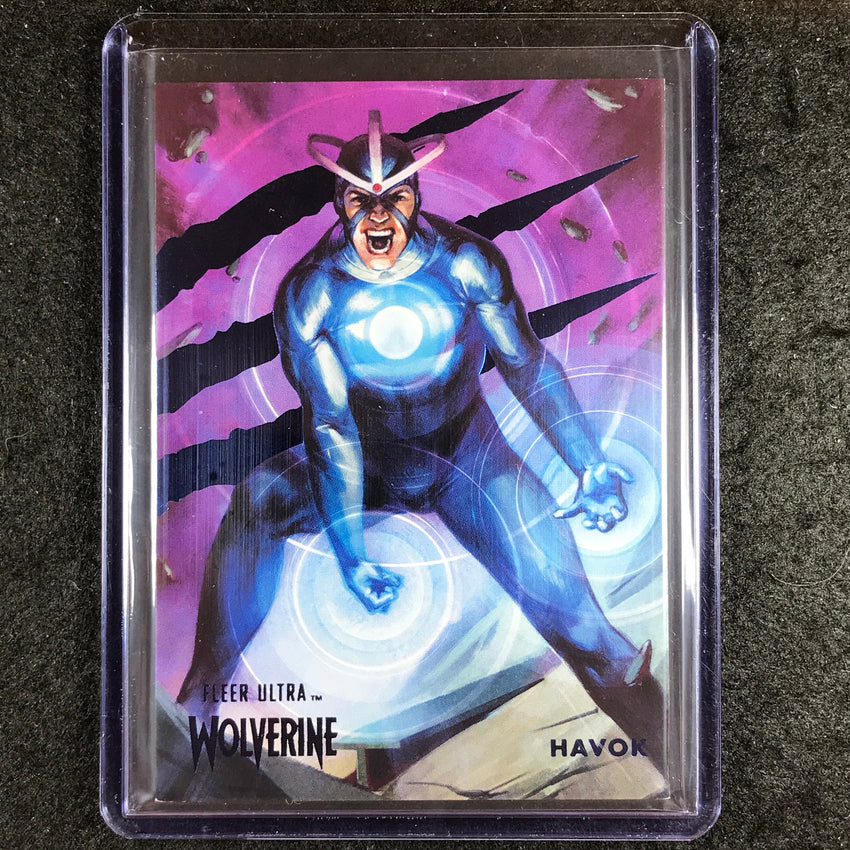 2023 Fleer Ultra Wolverine HAVOK Base Blue Foil 62/181 #43
