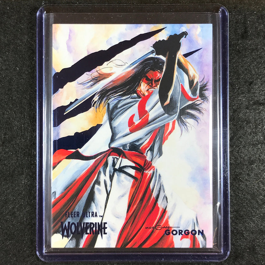 2023 Fleer Ultra Wolverine GORGON Base Blue Foil 1/181 #50