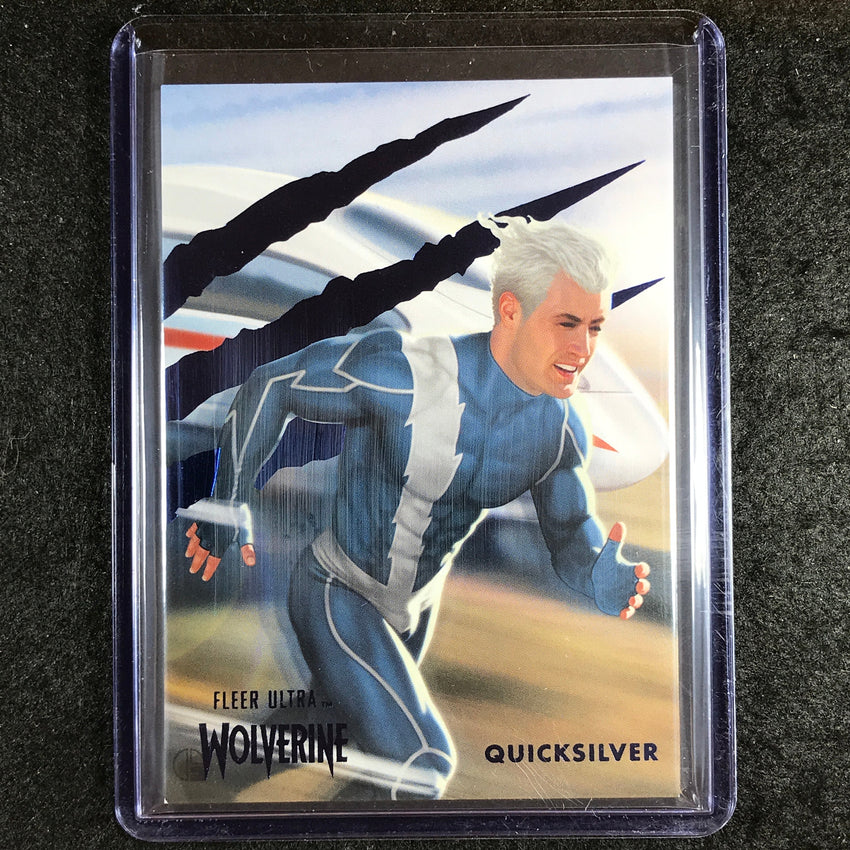 2023 Fleer Ultra Wolverine QUICKSILVER Base Blue Foil 101/181 #96