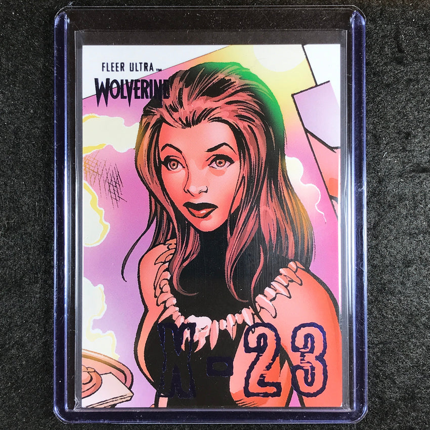 2023 Fleer Ultra Wolverine X-23 Insert Blue Foil 146/181 #2