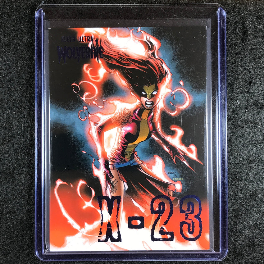2023 Fleer Ultra Wolverine X-23 Insert Blue Foil 148/181 #8