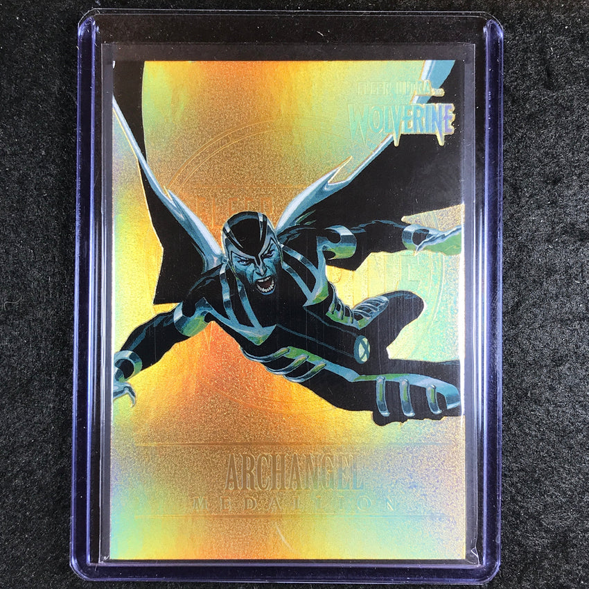 2023 Fleer Ultra Wolverine ARCHANGEL Medallions Gold 112/200 #1