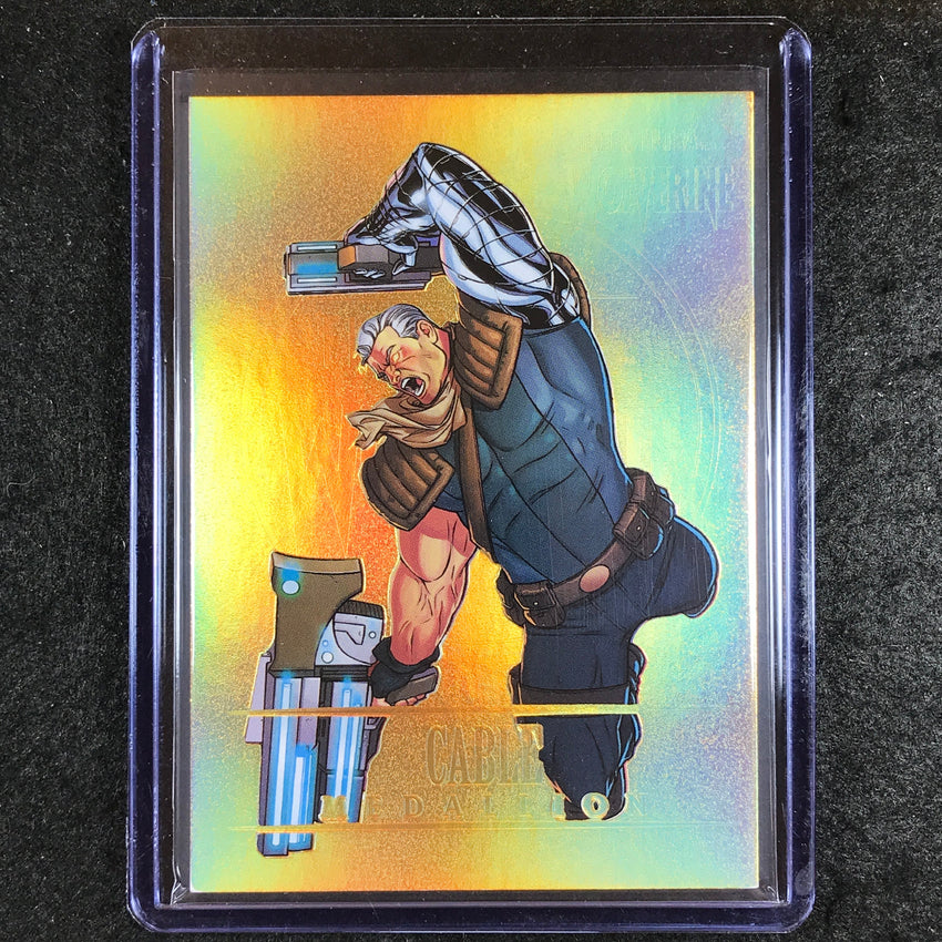 2023 Fleer Ultra Wolverine CABLE Medallions Gold 99/200 #6