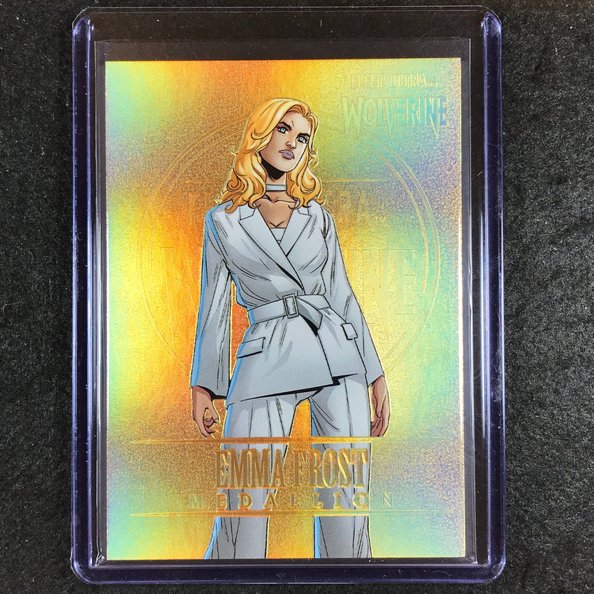 2023 Fleer Ultra Wolverine EMMA FROST Medallions Gold 199/200 #14